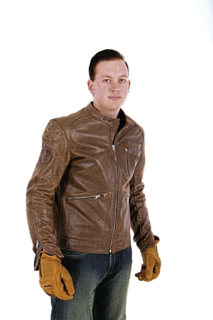 furygan leather jacket