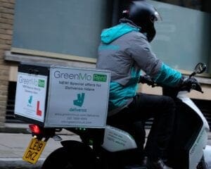 GreenMo donates electric mopeds to help food bank deliveries