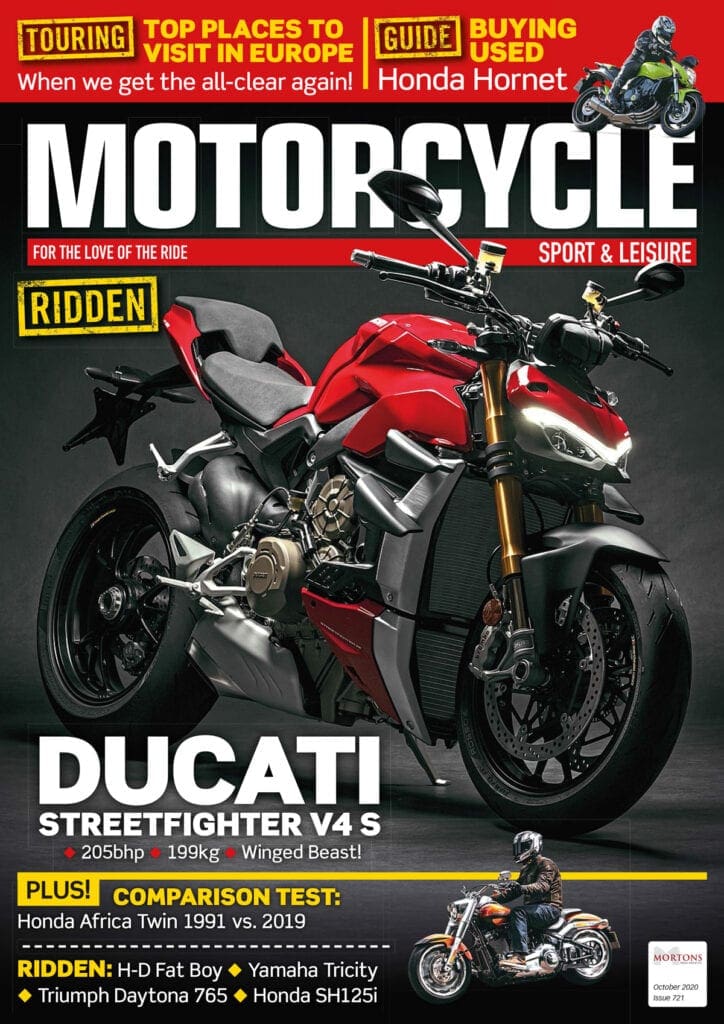 October edition of Motorcycle Sport & Leisure