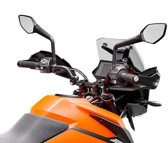 KTM 390 Adventure Motorcycle close up