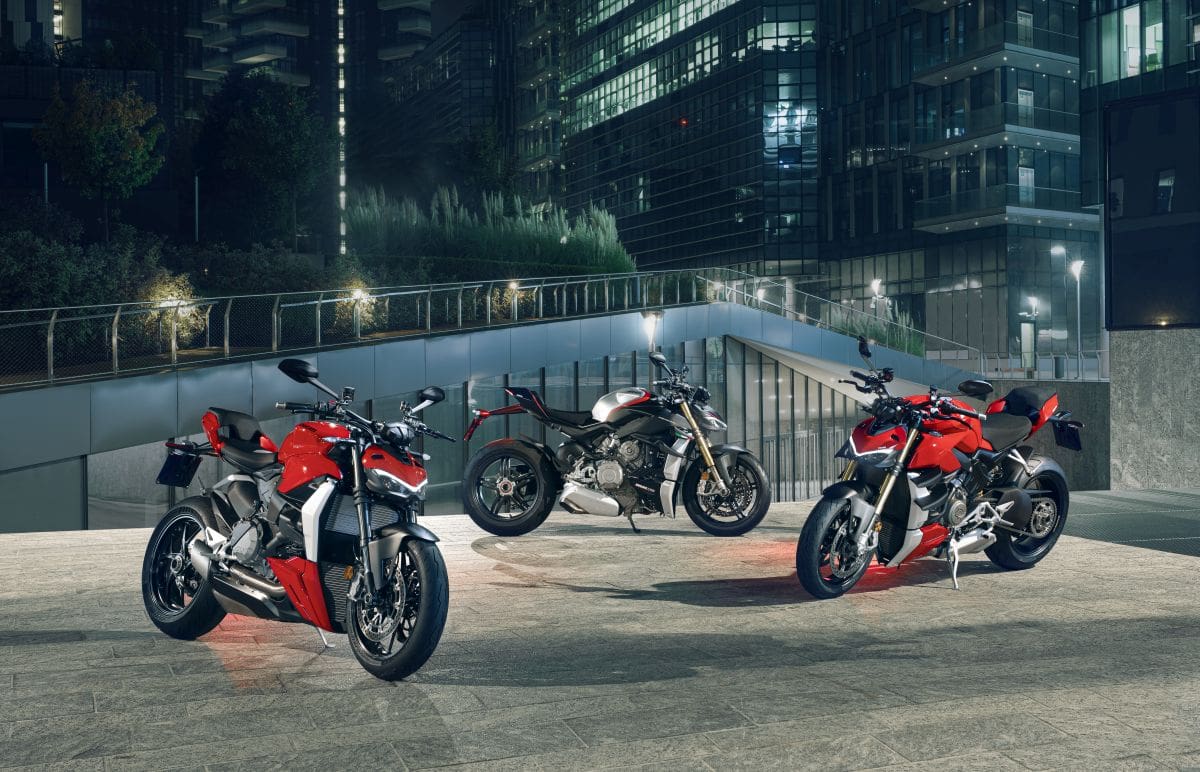 Ducati Streetfighter V2, V4 and V4 SP