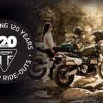 Triumph 120 year rideouts