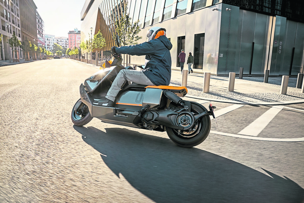 BMW CE 04 electric scooter