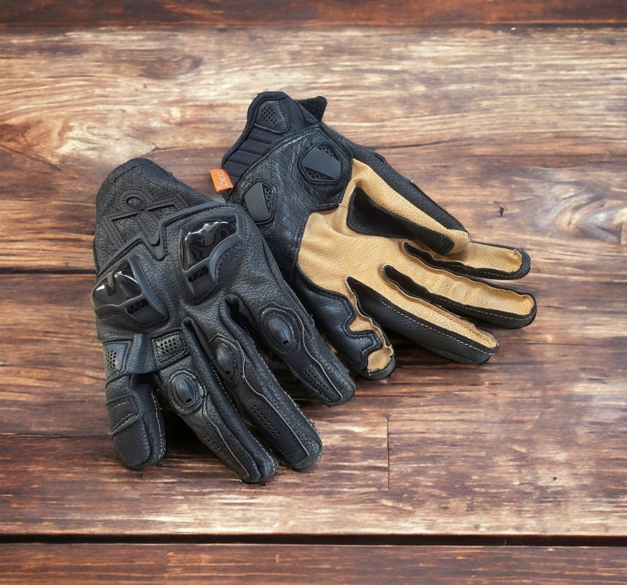 Hypersport Short Motorcycle Gloves from manufacturer Icon.